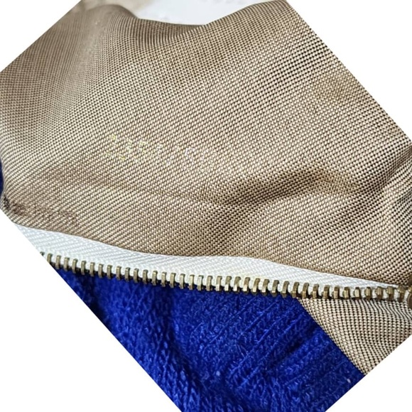 Authentic FENDI zucca canvas shoulder Tote Bag Beige/ Cream - Picture 13 of 16